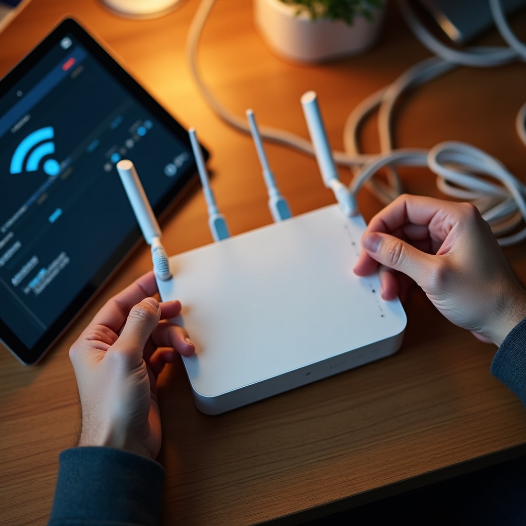 Configurazione router di rete in ambiente domestico